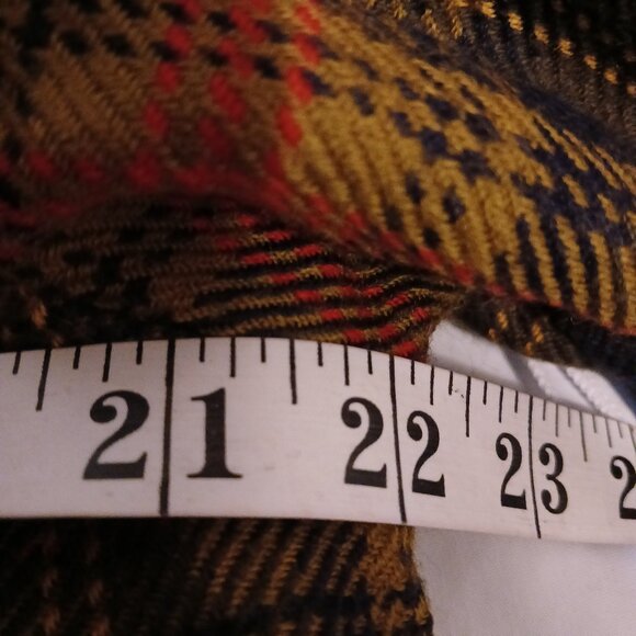 Bianca Nygard Wool Plaid Vintage Blazer Jacket Shoulder Pads Made in Canada - Picture 7 of 9